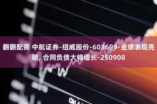 翻翻配资 中航证券-纽威股份-603699-业绩表现亮眼, 合同负债大幅增长-250908